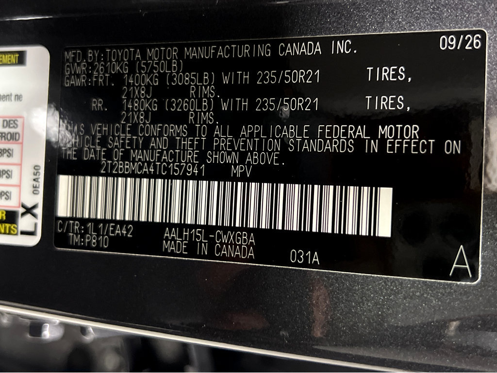 New 2026 Lexus RX 350h AWD/4WD image 27