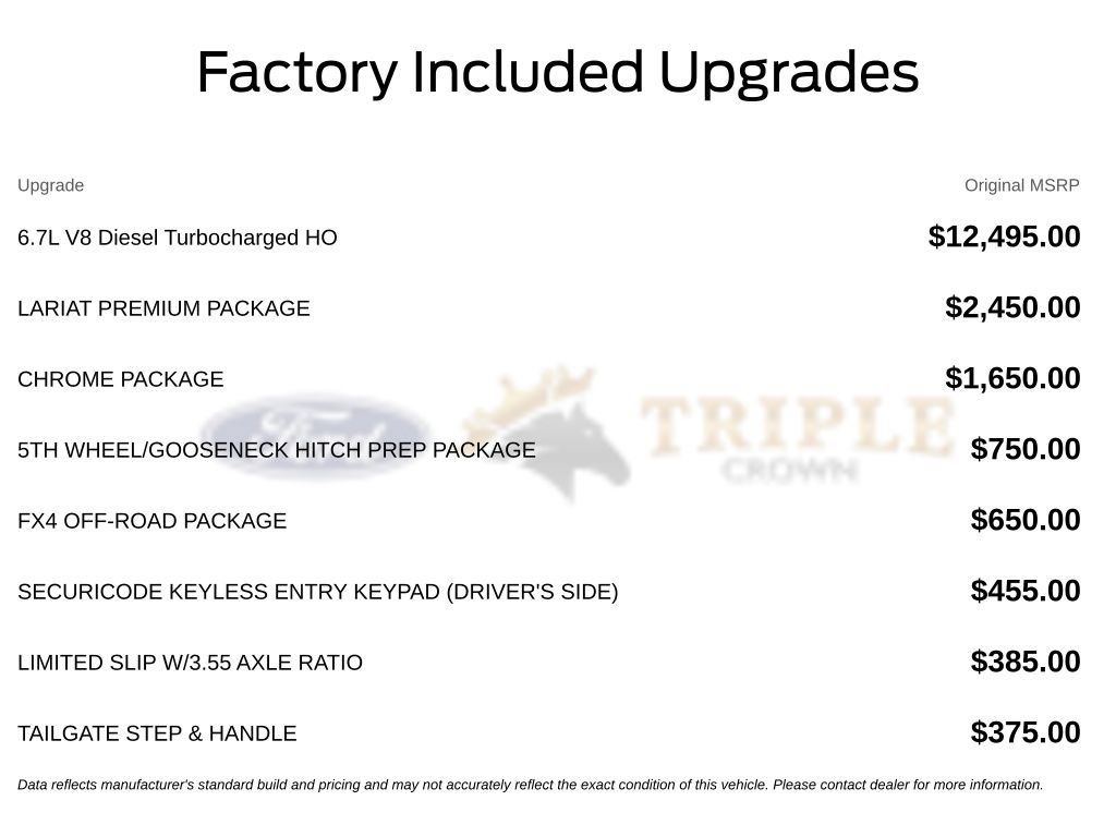 New 2027 Ford F350 Lariat w/ Lariat Premium Package AWD/4WD image 11