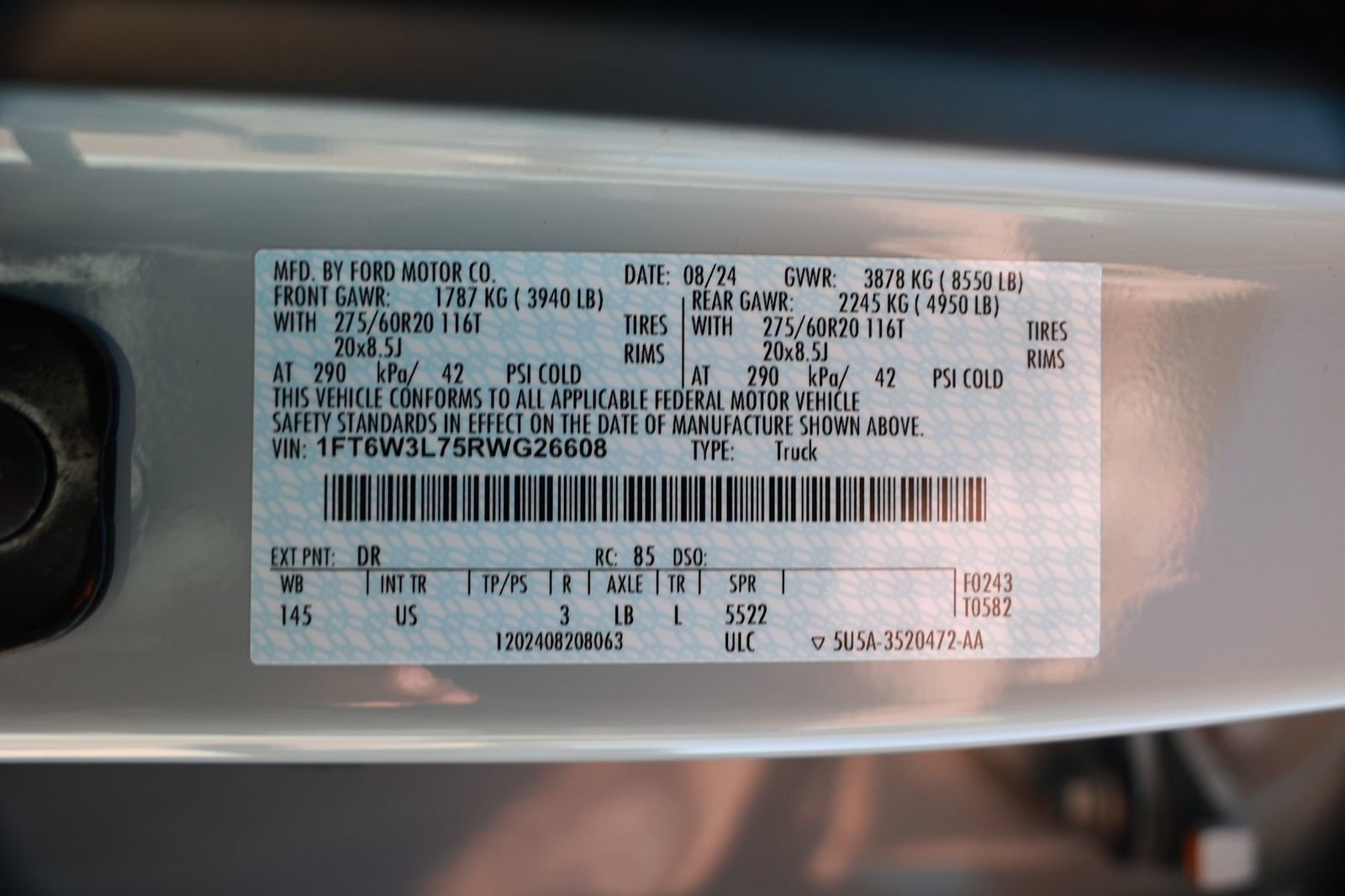 Used 2024 Ford F150 Lightning Flash AWD/4WD image 43
