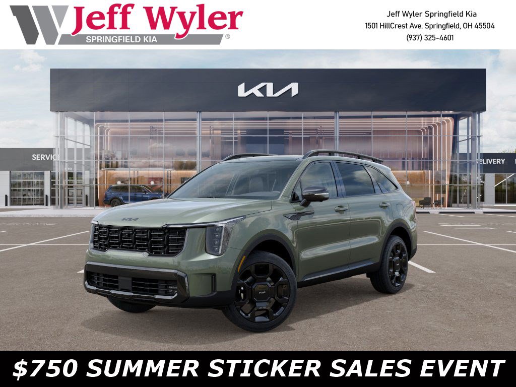New 2026 Kia Sorento SX Prestige w/ Olive Brown Leather Package