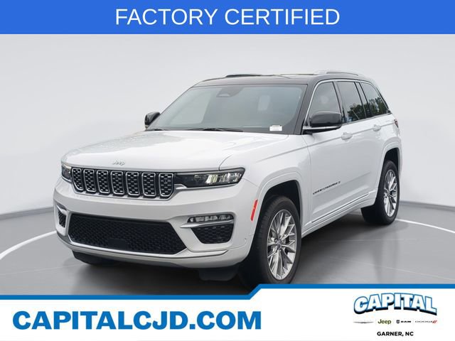 Certified 2022 Jeep Grand Cherokee Summit w/ Adv Protech Group IV RWD image 1