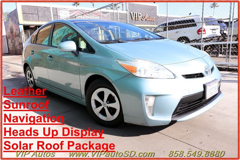 Used 2014 Toyota Prius Four w/ Solar Roof Package FWD image 1
