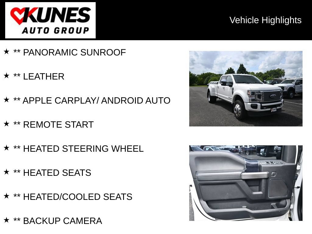 Used 2020 Ford F450 Platinum w/ FX4 Off-Road Package AWD/4WD video 2