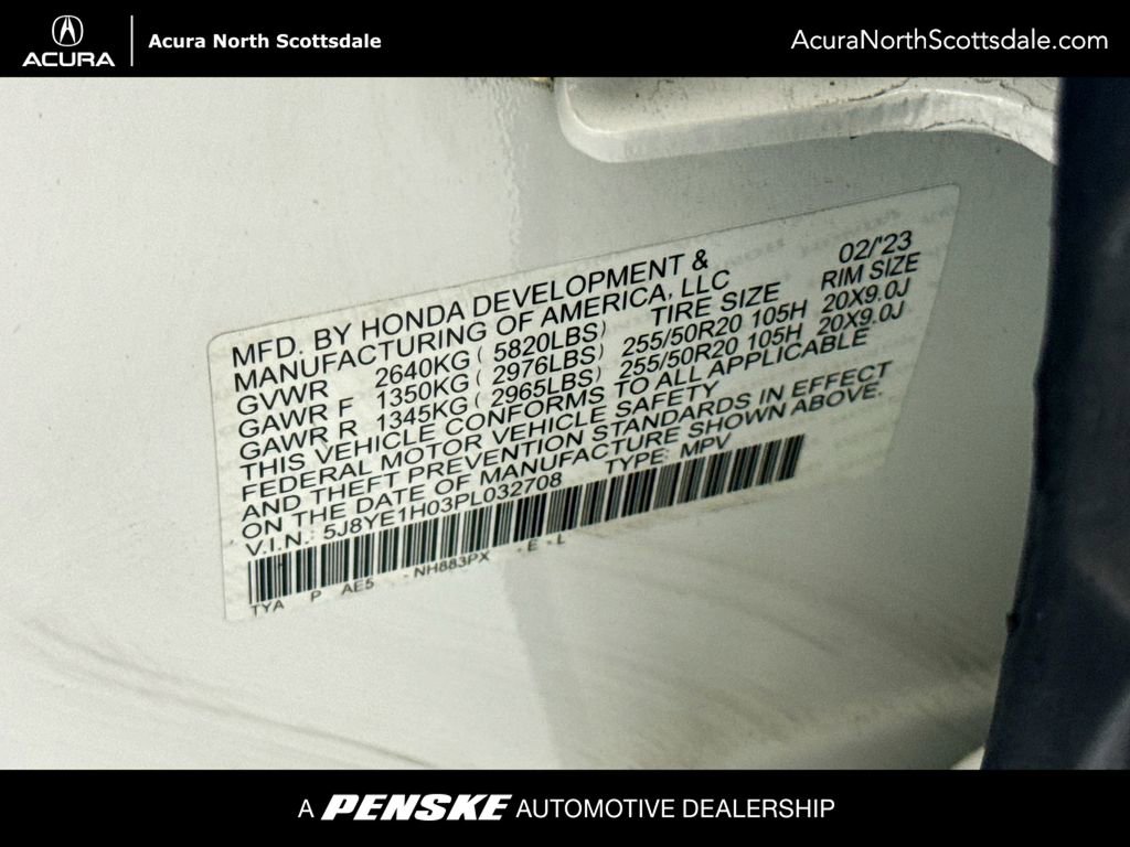 Certified 2023 Acura MDX A-Spec image 36