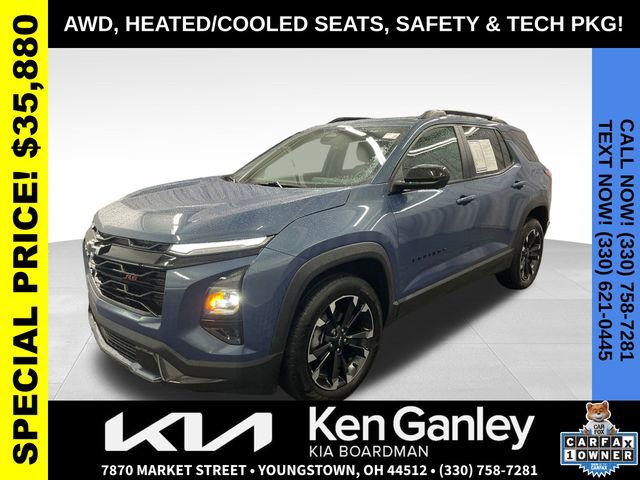 Used 2025 Chevrolet Equinox RS w/ Safety and Technology Package