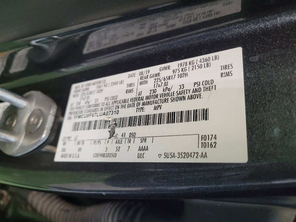 Used 2020 Ford Escape S image 33