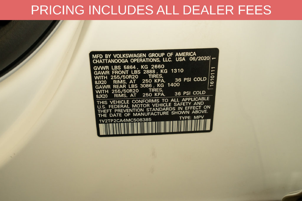 Used 2021 Volkswagen Atlas SEL Premium AWD/4WD image 28
