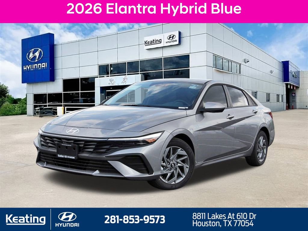 New 2026 Hyundai Elantra Blue