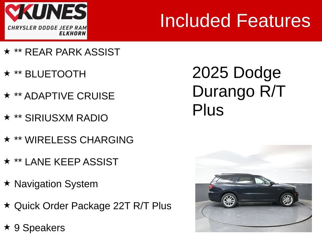 Used 2025 Dodge Durango R/T AWD/4WD image 4