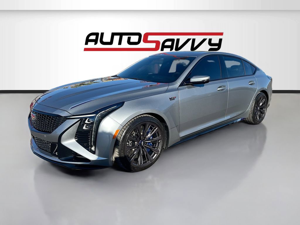 Used 2025 Cadillac CT5 V Blackwing w/ LPO, Blue Accent Package image 3