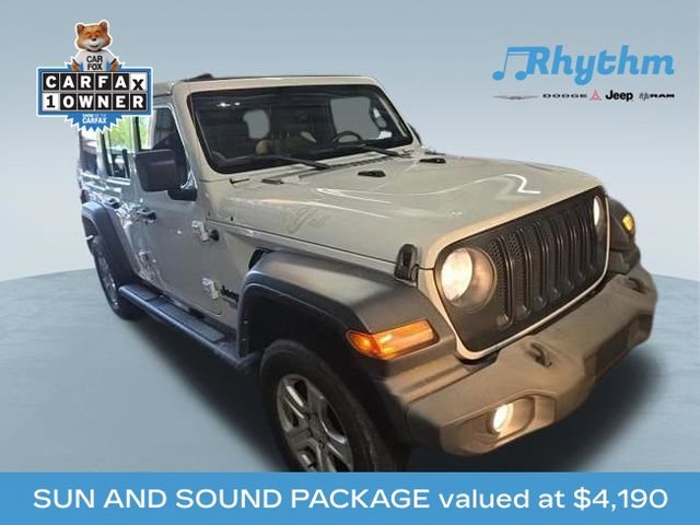Used 2021 Jeep Wrangler Unlimited Sport w/ Sun And Sound Package AWD/4WD 360° Tour