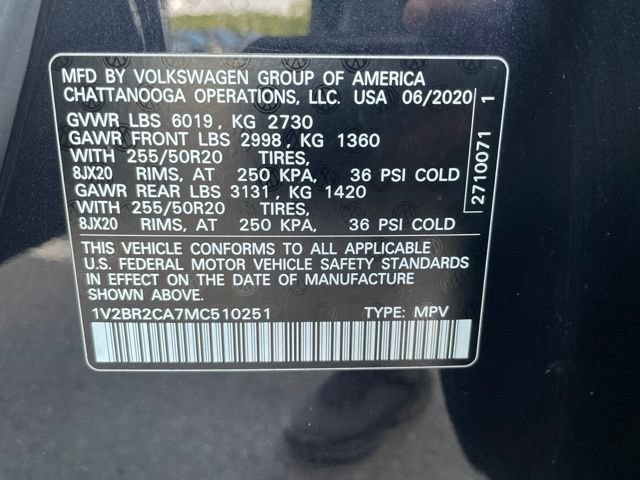 Used 2021 Volkswagen Atlas SEL AWD/4WD image 41