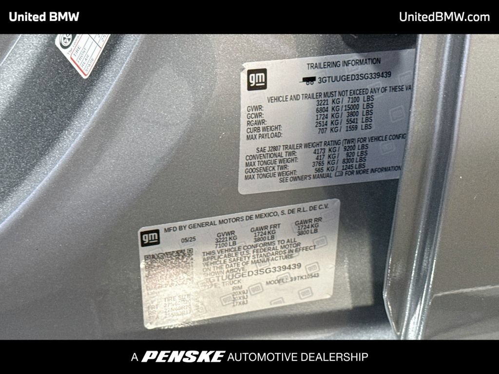 Used 2025 GMC Sierra 1500 Denali AWD/4WD image 22