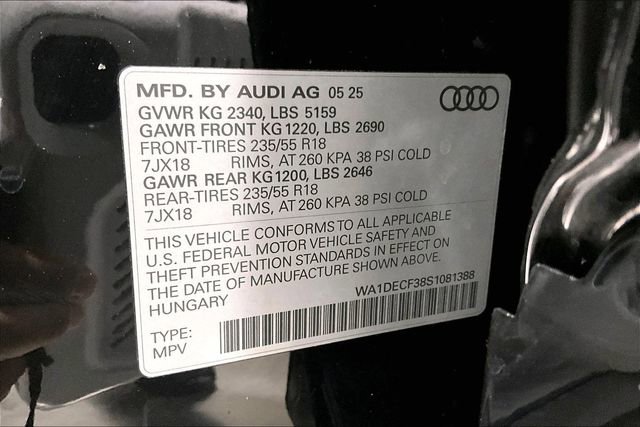 Certified 2025 Audi Q3 2.0T Premium w/ Convenience Package image 34