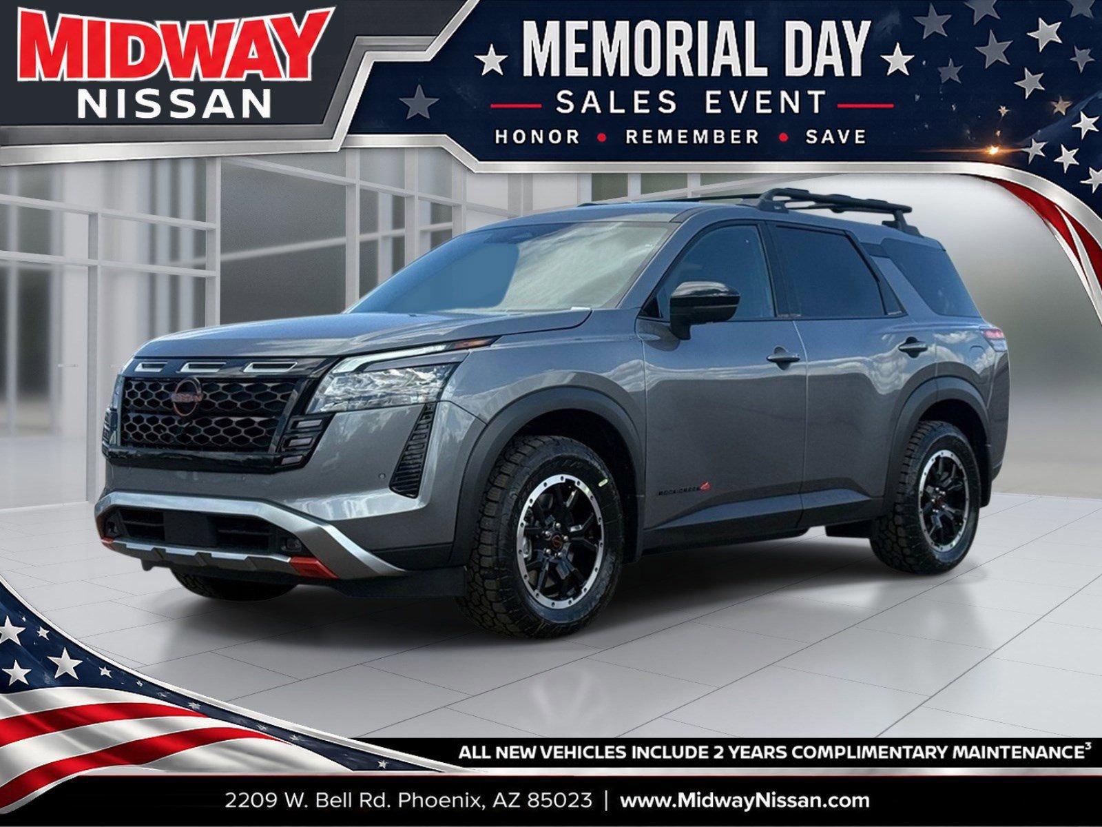 New 2026 Nissan Pathfinder Rock Creek