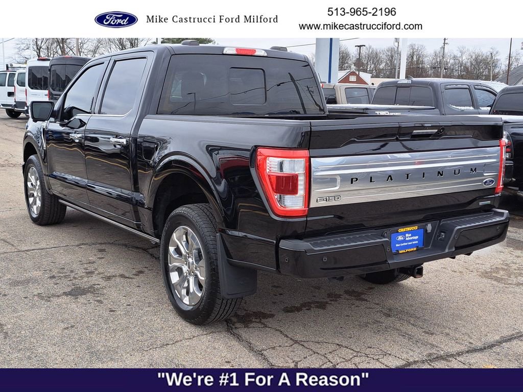 Certified 2023 Ford F150 Platinum w/ Equipment Group 701A High image 3