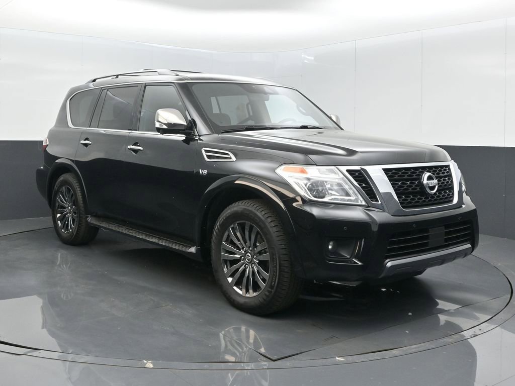 Used 2019 Nissan Armada Platinum w/ Captain's Chairs Package AWD/4WD image 1