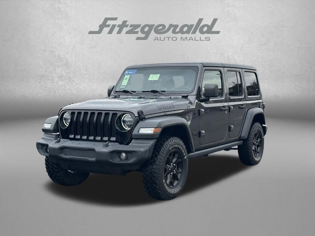Used 2020 Jeep Wrangler Unlimited Sport AWD/4WD video 2