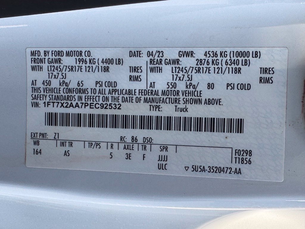 Used 2023 Ford F250 XL w/ XL Chrome Package RWD image 43
