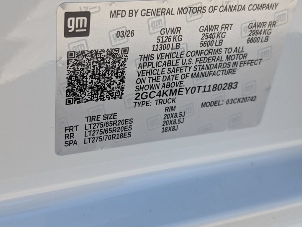 New 2026 Chevrolet Silverado 2500 Custom w/ Custom Value Package AWD/4WD image 12
