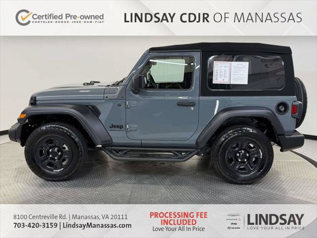 Certified 2024 Jeep Wrangler Sport AWD/4WD image 6
