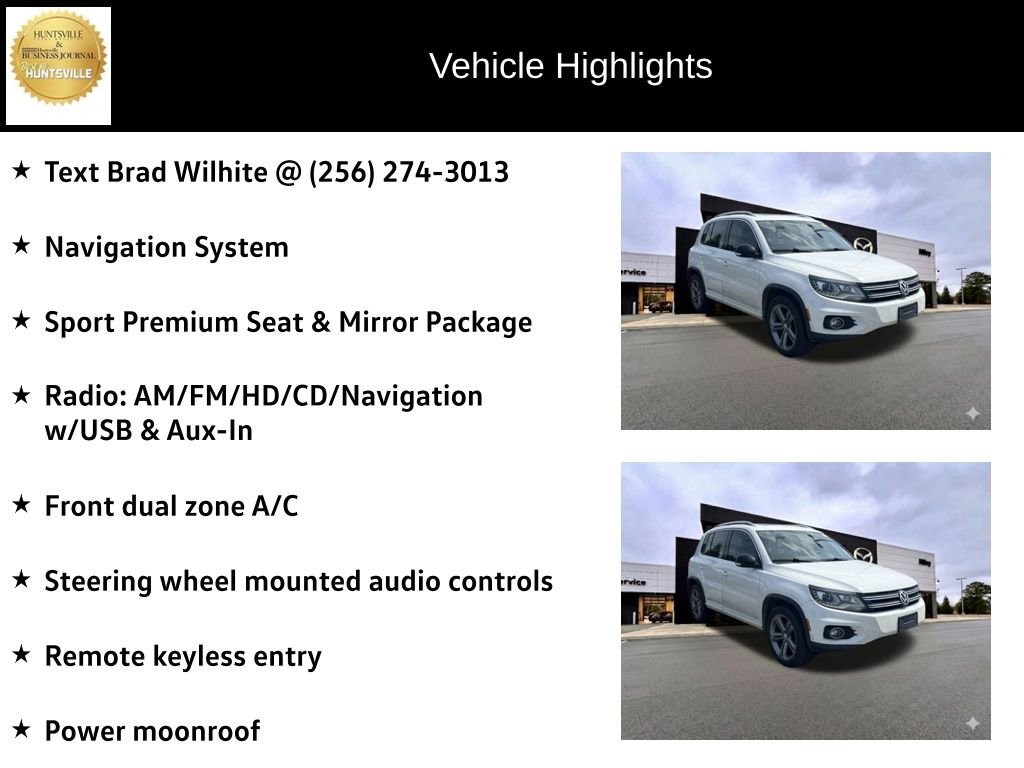 Used 2017 Volkswagen Tiguan Sport FWD image 6