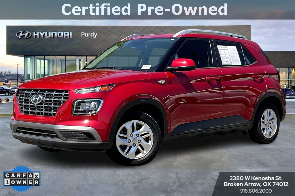 Certified 2020 Hyundai Venue SEL