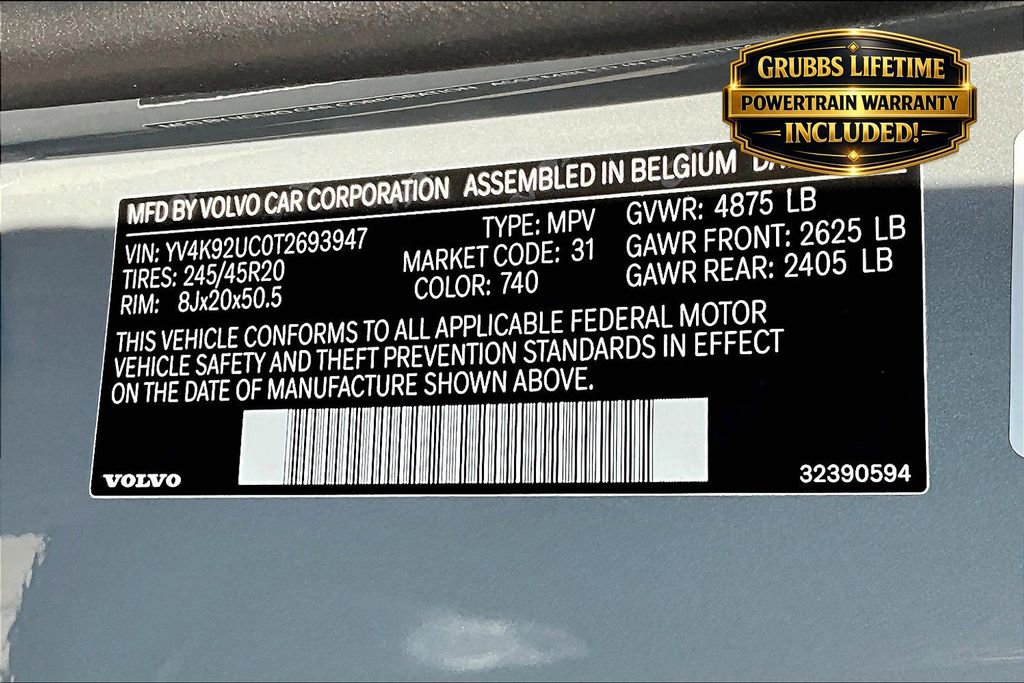 New 2026 Volvo XC40 B4 Plus w/ Protection Package Premier FWD image 22
