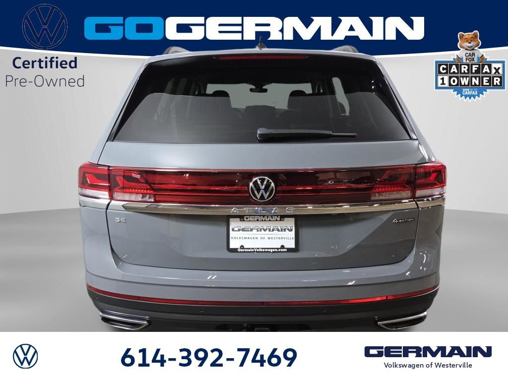 Certified 2025 Volkswagen Atlas SE AWD/4WD image 9