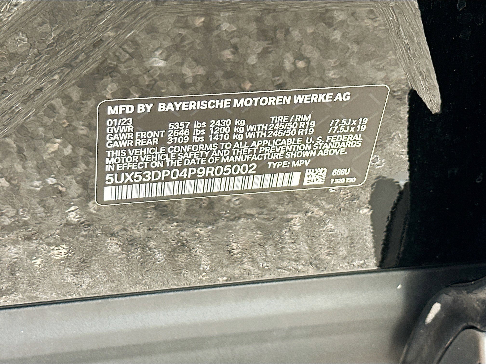 Used 2023 BMW X3 xDrive30i w/ Convenience Package image 40