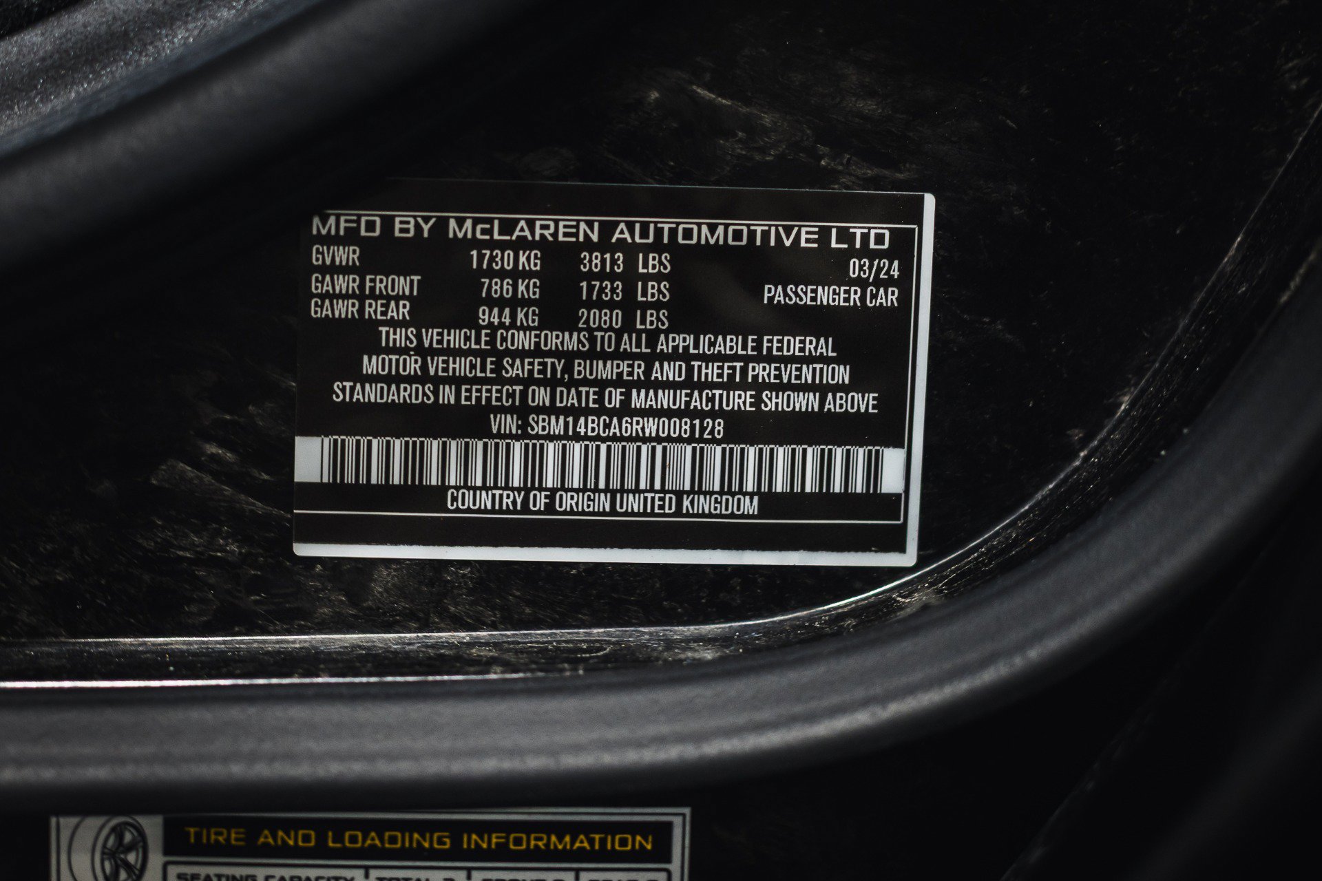 Used 2024 McLaren 750S Spider RWD image 40
