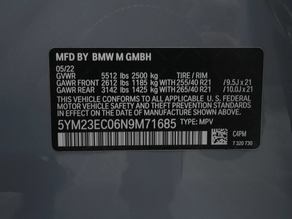 Used 2022 BMW X4 M w/ M Driver's Package AWD/4WD image 15