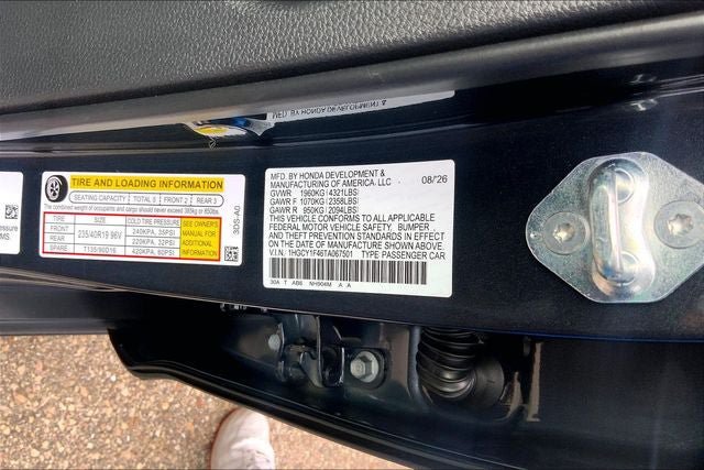 New 2026 Honda Accord SE image 20
