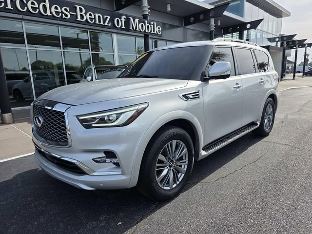 Used 2021 INFINITI QX80 Luxe w/ Cargo Package RWD image 2
