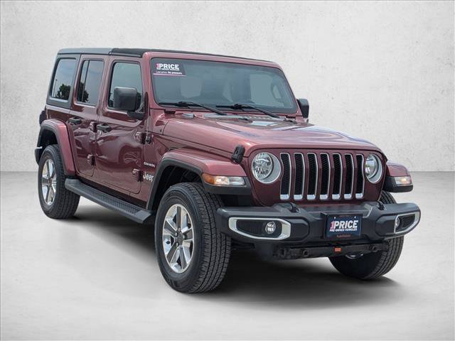 Used 2021 Jeep Wrangler Unlimited Sahara AWD/4WD image 3
