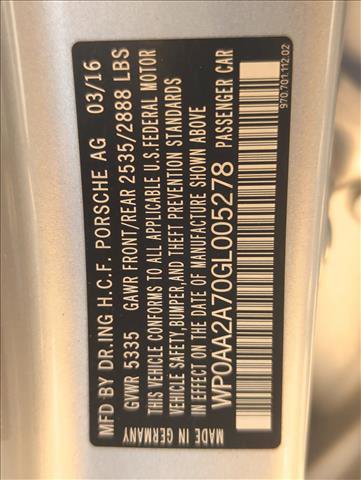 Used 2016 Porsche Panamera 4 Edition image 27