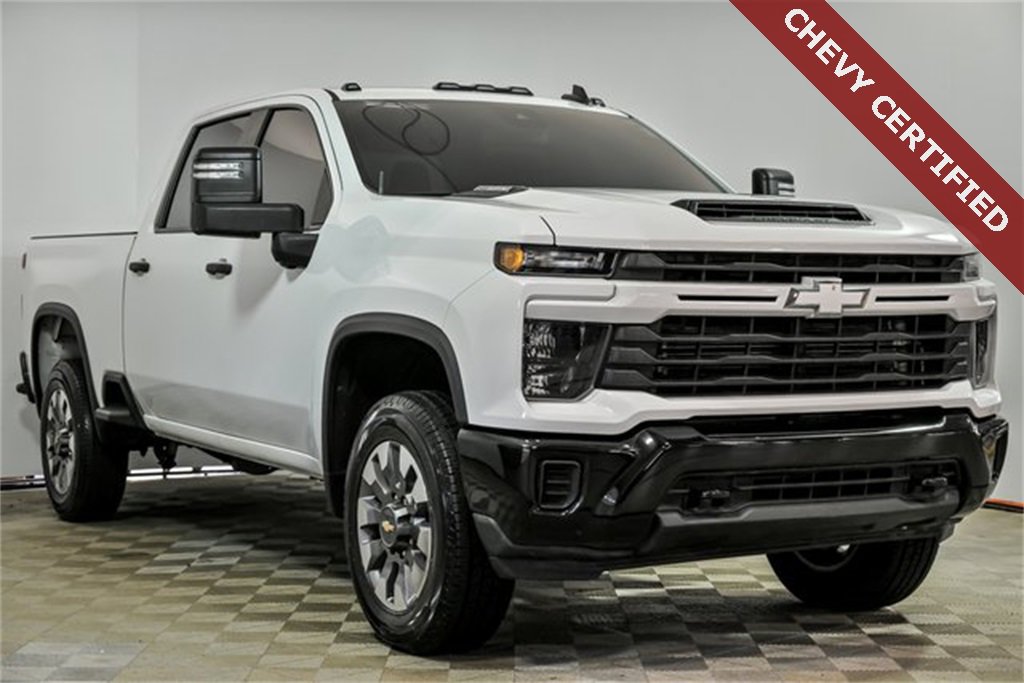 Certified 2024 Chevrolet Silverado 2500 Custom w/ Custom Value Package