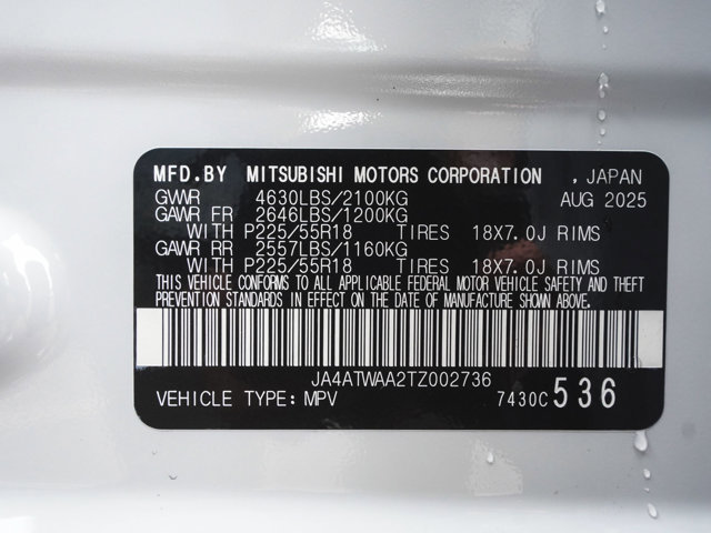 New 2026 Mitsubishi Eclipse Cross Black Edition image 13