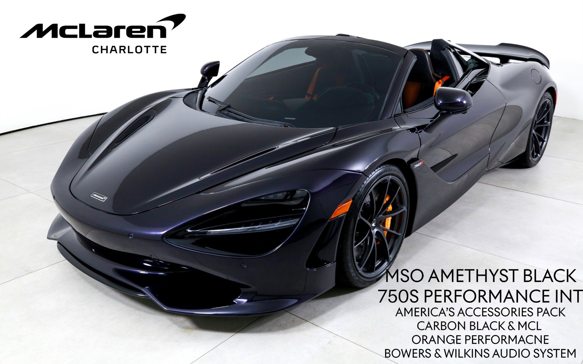 Used 2024 McLaren 750S Spider RWD image 1