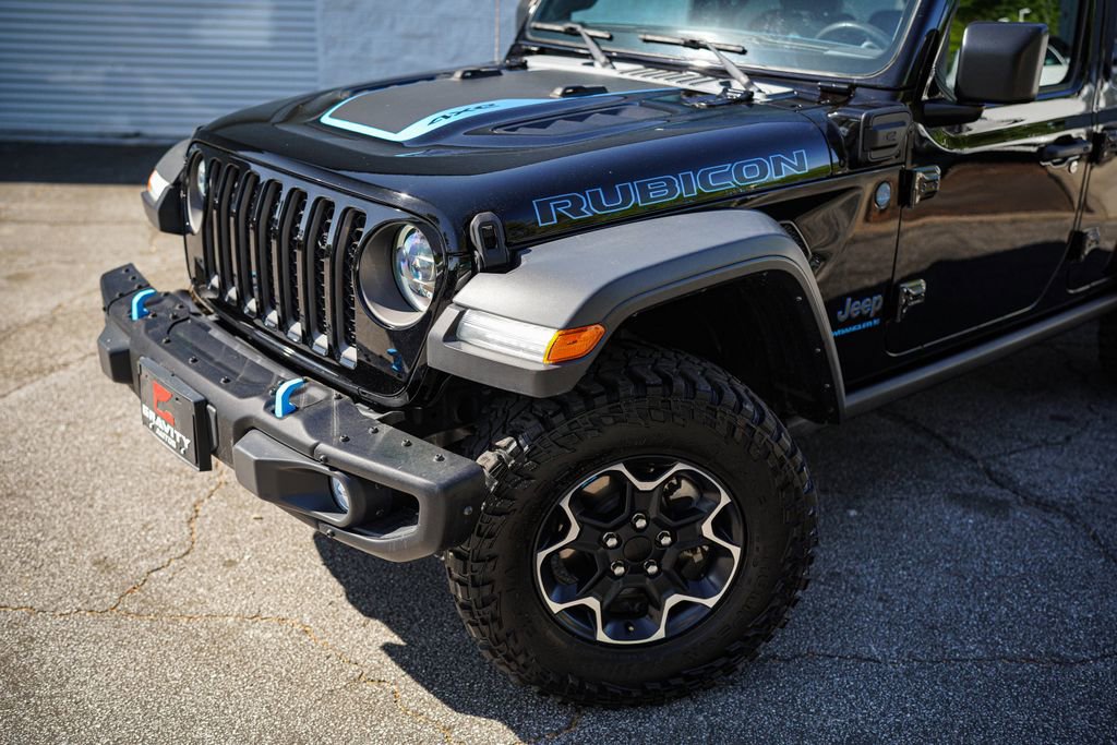 Used 2023 Jeep Wrangler Unlimited Rubicon 4xe w/ Steel Bumper Group AWD/4WD image 2