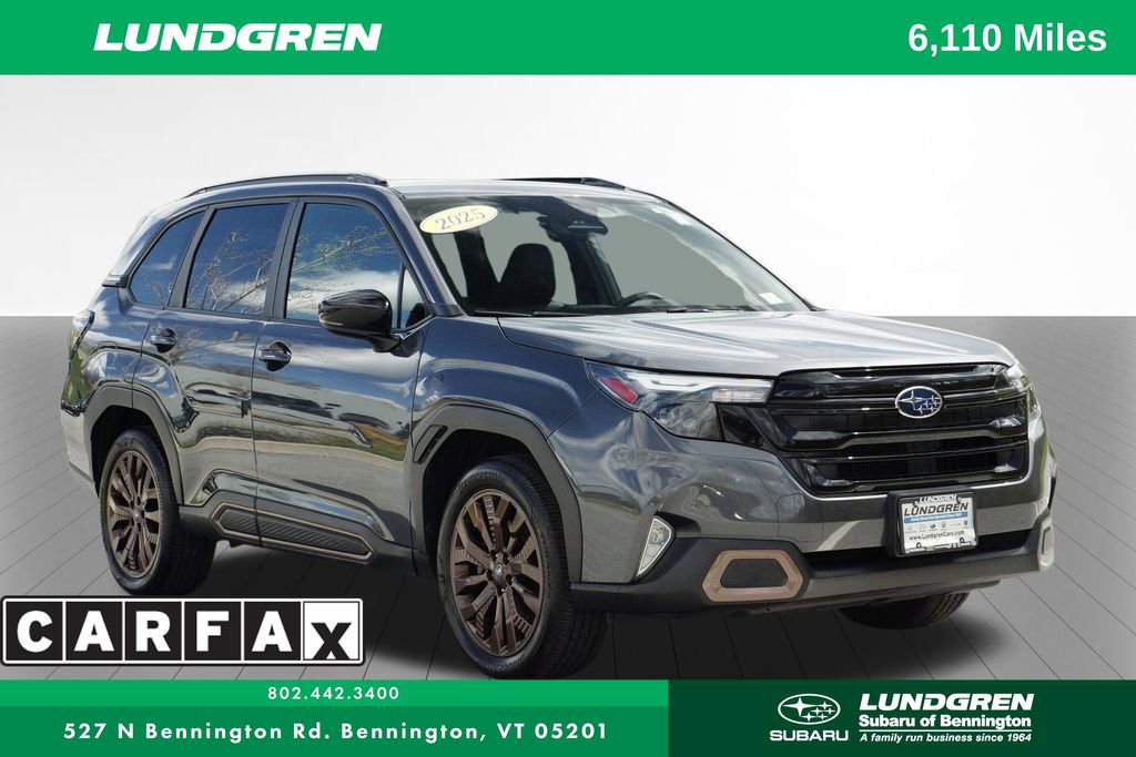 Certified 2025 Subaru Forester Sport
