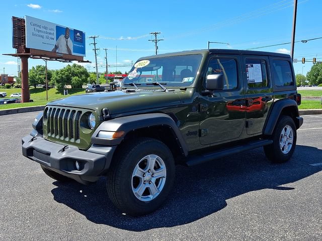 Certified 2022 Jeep Wrangler Unlimited Sport AWD/4WD image 3
