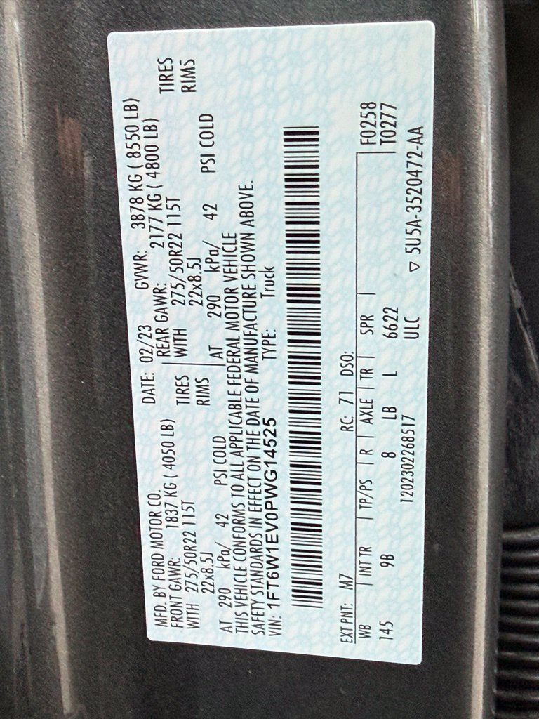 Certified 2023 Ford F150 Lightning Platinum AWD/4WD image 49