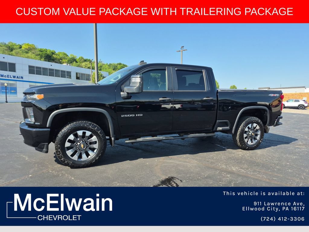 Used 2021 Chevrolet Silverado 2500 Custom w/ Custom Value Package AWD/4WD image 12