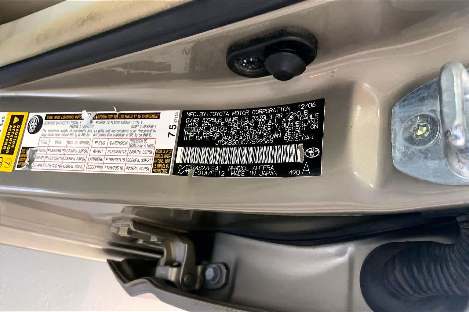 Used 2007 Toyota Prius FWD image 33