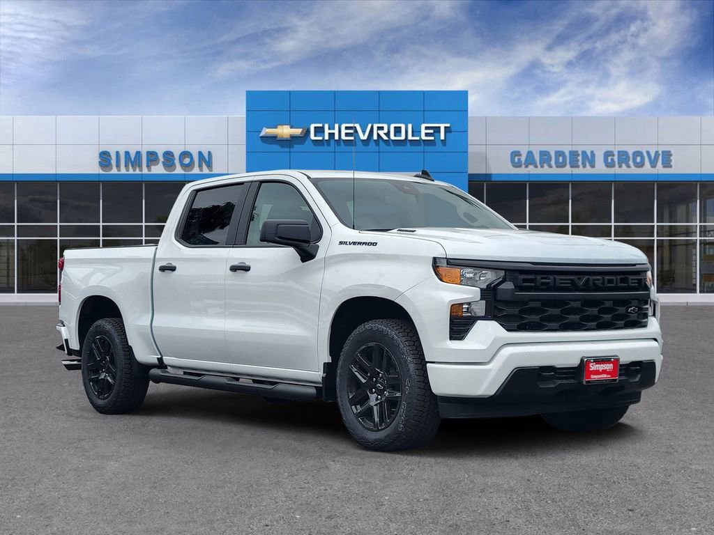 New 2026 Chevrolet Silverado 1500 Custom w/ Turbomax Blackout Package