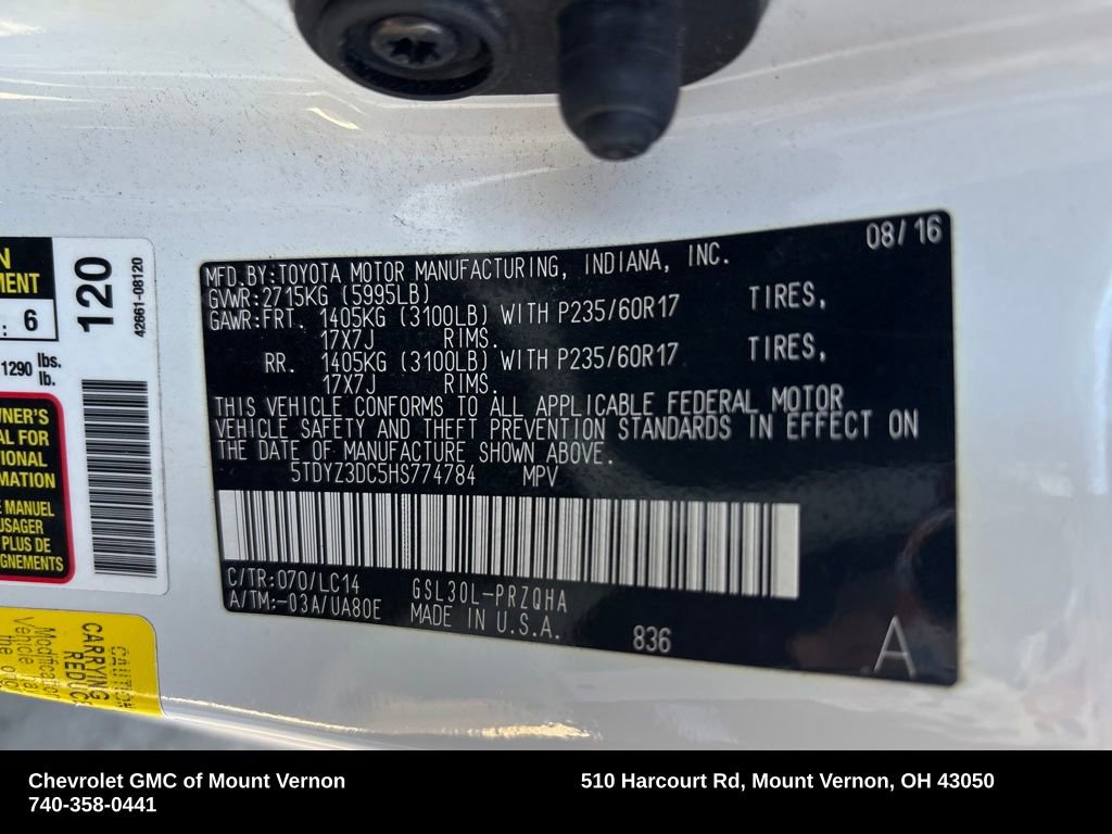 Used 2017 Toyota Sienna L image 28