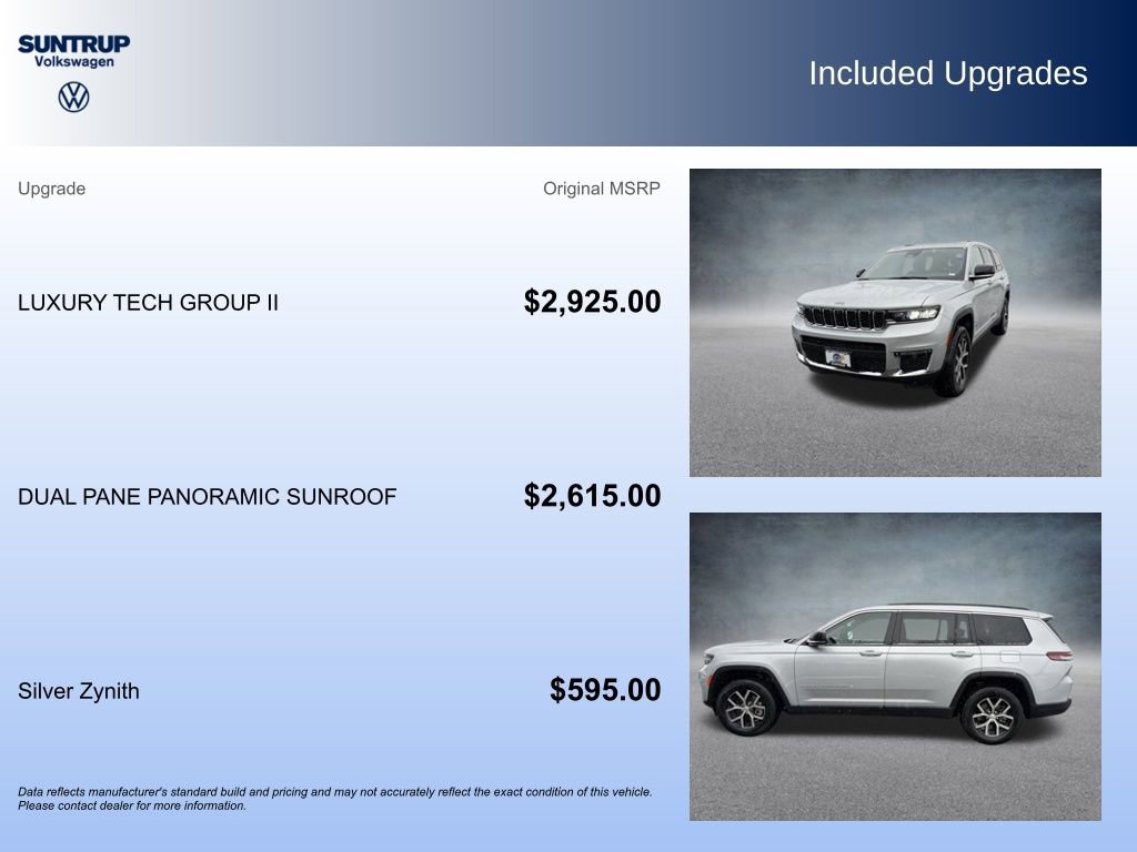 Used 2024 Jeep Grand Cherokee L Limited w/ Luxury Tech Group II image 20