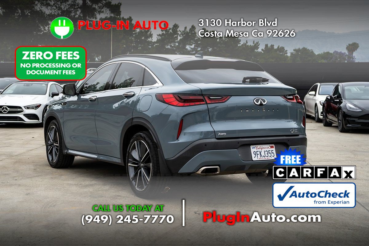 Used 2023 INFINITI QX55 Luxe w/ Cargo Package AWD/4WD image 2