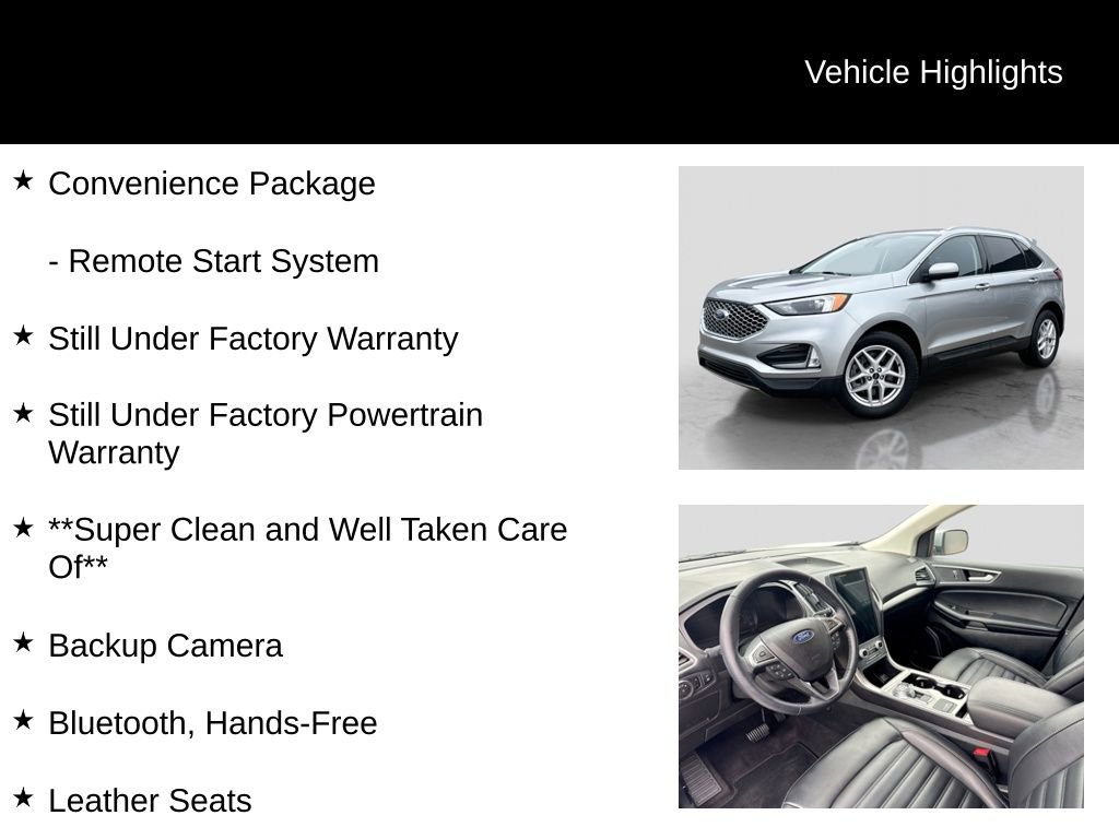 Certified 2023 Ford Edge SEL w/ Convenience Package image 11